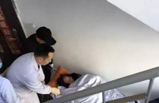 托克逊县病人院后返乡